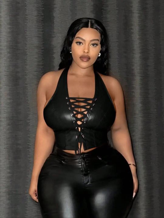 Leather%20Crop%20Top%20for%20Women%20with%20Hanging%20Neck%20Strap%20Hollow%20out%20Belted%20Waist%20Tight%20Strap%20Vest%20Large%20Size%20European%20Style%20-%20Image%207
