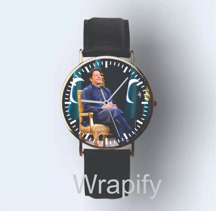 Customized Imran Khan Watch For Girls & Boys - Premium Quality Watch
