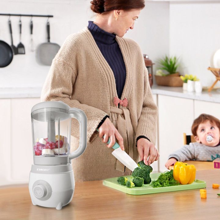 SUMGOTT%20Baby%20Food%20Maker%20-%204%20in%201%20Baby%20Food%20Steamer%20and%20Blender%20with%20Steaming,%20Blending,%20Defrosting%20and%20Heating%20-%20Image%204