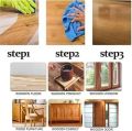 (PACK OF 2) | Beeswax Furniture polish - High Gloss Shine Spray wax for Wood furnitures - 120ml | Made in Korea. 