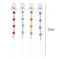 Baby Kids Plastic Beaded Pacifier Holder Clip Nipple Teether Dummy Strap Chain.