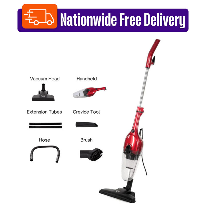 RedSwiss RSVC-1201 Corded 6-in-1 Vertical Vacuum Cleaner | 1000 Watt