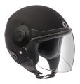 Gliders Half Face Bike Helmet Black.