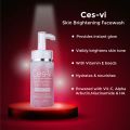 Ces-Vi Skin Brightening Face Wash 120ml – 100% Original Glow-Enhancing, Deep Cleansing & Oil Control Formula for Radiant Skin | Face Cleanser for Oily Skin | Gentle Brightening for Mother & Baby | Best Face Wash for Glowing Skin in Pakistan. 