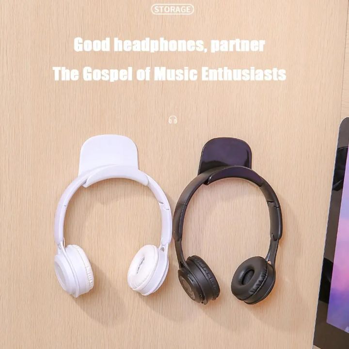 Wall-mounted%20Computer%20Headset%20Holder%20Without%20Punching%20Headphone%20Stand%20Storage%20Hook%20Dormitory%20Desktop%20Display%20Rack%20Storage%20Rack%20-%20Image%204