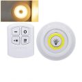 Super Bright Cob Under Cabinet Light LED 5W Wireless Remote Control Dimmable Wardrobe Night Lamp Home Bedroom Kitchen Nightlight. 