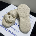 Halloween Skull Relief Design Men Slippers Couple Outdoor Fun Slides Thick Bottom of Beach Non-slip Casual Women Sandals.