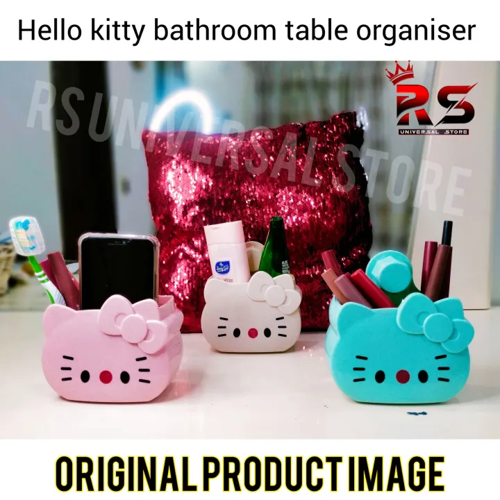 Hello%20Kitty%20Toothbrush%20Holders%20For%20Bathroom%20Organizer,Self%20Adhesive%20Wall%20Mounted%20Shower%20Caddy,Cute%20Shower%20Organizer%20shelves%20For%20Women%20Girls%20Teens%20Kids%20Gift,%20Bathroom%20Decor/Vanity/Office%20Storage%20-%20Image%202