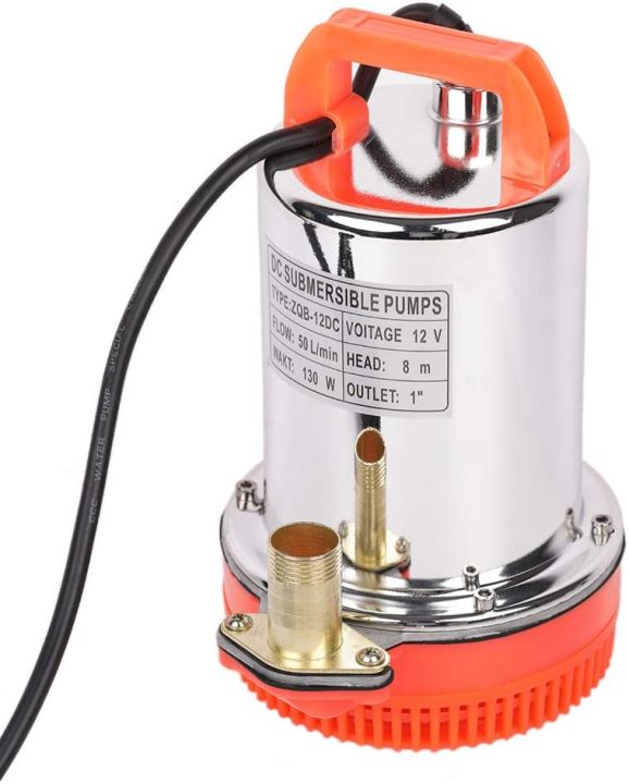 Submersible%20Pumps%20DC%2012V%20Solar%20Submersible%20Water%20Pump%20130W%201%20inch%20Outlet%20Stainless%20Steel%20Well%20Booster%20Pump%208m/26ft%20Lift%20head%20Pump%20Farm%20Ranch%20pond%20-%20Image%202