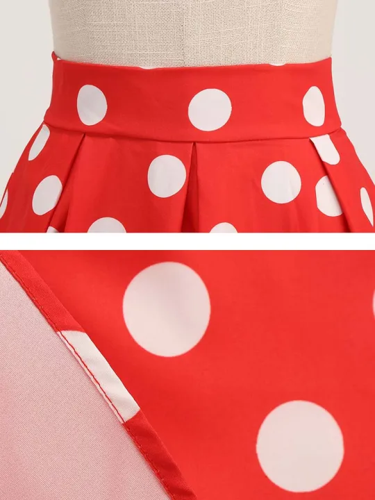 Summer%20Casual%20Women%20Midi%20Skirt%20Polka%20Dot%20High%20Waist%20Retro%20Vintage%2050s%20Pleated%20Party%20Skirts%20-%20Image%205