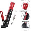 Motorbike Bicycle Adjustable Metal Side Stand Motorcycle Kickstand Foot Support Parking Bracket Accessories. 