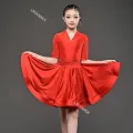 Robe de brevLatine Professionnelle pour Enfant, Tenue de Salle de Bal, Régions ba, Cha, Cha, Samba, Performance. 