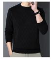 Spring Autumn 100% Pure Merino Wool Pullover Sweater Men O-neck Long-sleeve Cashmere Knitwear Female Clothing Grace.