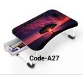 Printed Foldable Laptop Table with drawer Code-A27.