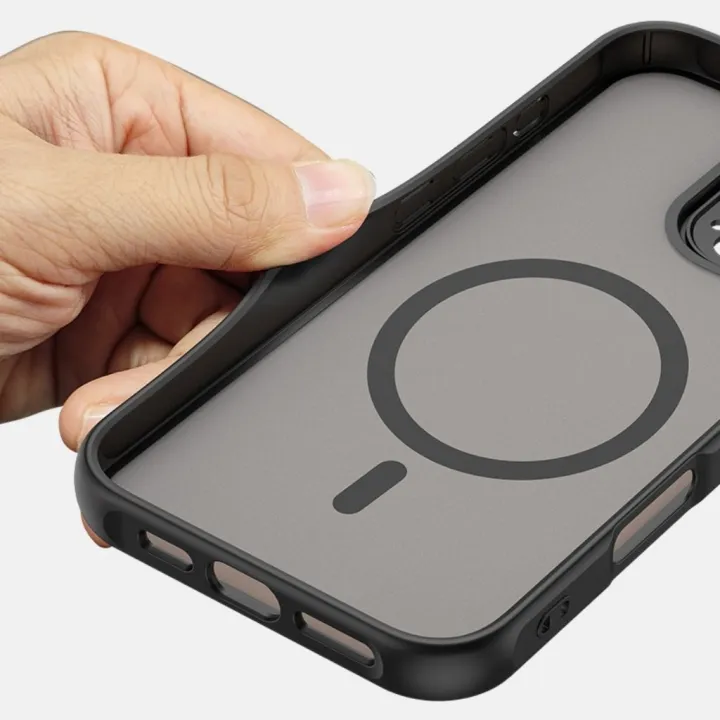 Phone%20Case%20For%20Google%20Pixel%209%2010%20Pro%20XL%209A%20Case%20Magnetic%20Charging%20Matte%20Clear%20Shockproof%20Cover%20Translucent%20Frosted%20-%20Image%205