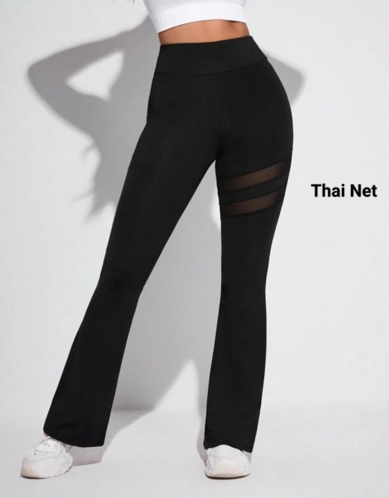 High%20Waisted%20Flared%20Leggings%20Tummy%20Control%20Flared%20Trousers%20Yoga%20Pants%20For%20Women%20-%20Image%206