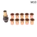 Rivet Nut Gun Drill Adapter Tool Riveting Manual Threaded Hand Riveter Inserts Metal License Plate Rivet M3M4M5M6M8M10M12. 
