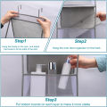 4 /6Layer Hanging Storage Organizer Over The Door Hanging Storage Cabinet Toys Clothing Snacks Multi-function Storage Bag.