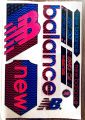 Original 3D emboss cricket bat stickers ( MRF STICKERS , NEW BALANCE STICKERS , DSC STICKERS AND SS STICKERS) / ORIGINAL LEATHER BAT STICKER. 