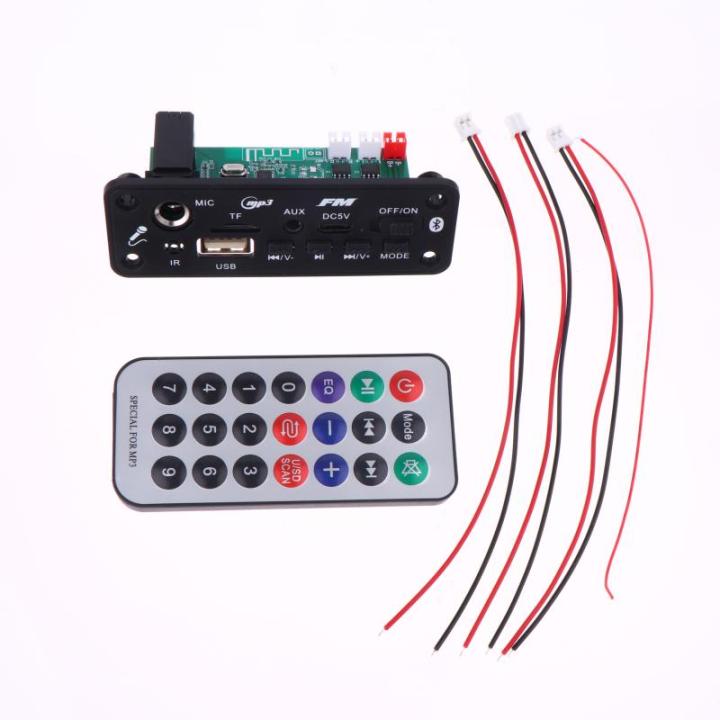 1%20Set%202*3W/5W%20Amplifier%20Audio%20Player%20Bluetooth%20MP3%20Decoder%20Board%205V%20DIY%20MP3%20Player%20Car%20FM%20Radio%20Module%20TF%20USB%20Mic%20Record%20Call%20-%20Image%203