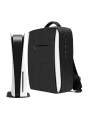 Game Backpack Suitable for PS5/PS5 Pro/PS5 Slim, PS5 Protective Travel Bag Handbag, Large Capacity Storage Bag Suitable for Play. 