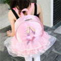Children Ballet Bag for Girl Ballerina Dance Bag for Kids Pink Dancing Backpack Girls Ballet Dance Bags Baby School Backpack.