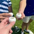 1Pcs Golf Ball Shot Glasses with Lid 1.5 Oz Golf Ball Shaped Shot Creative Gifts Easy to Clean.