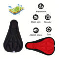 Mountainous Bicycle Saddle Cover Cushion 3D Sponge Foam Seat Cover Cushion Bicycle Thickened Cushion Cover Seat Protective Cover. 