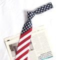 Star Striped American/USA Tie Flag Mens Print Necktie for Man Wedding Performance Tie for Business Party Ties Shirts Accessories.