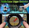 High Quality X13 Mobile Game Trigger Buttons | Metal Copper & Silicone 4-Finger Controller | PUBG, Free Fire & COD Mobile Joystick with Suction Cup | Fast Response Touch Shooting Gamepad for Android & iOS Phones/Tablets. 