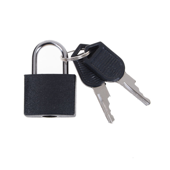 New%206%20Colors%20Small%20Mini%20Strong%20Steel%20Padlock%20Travel%20Tiny%20Suitcase%20Anti-Theft%20Lock%20with%202%20Keys%20-%20Image%203