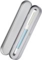 Hongdian 1862 Fountain Pen, Iridium Fine Nib with Ink Converter, Fresh Sea Blue Contrasting Color Smooth Writing Pen with Metal Box Set. 