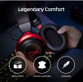 HyperX Cloud Alpha Wireless - Gaming Headset for PC, 300-hour battery life, DTS Headphone:X Spatial Audio, Memory foam, Dual Chamber Drivers, Noise-canceling mic, Durable aluminum frame,Red. 
