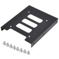 2.5" To 3.5" SSD HDD Metal Adapter Mounting Bracket Hard Drive Holder For PC.