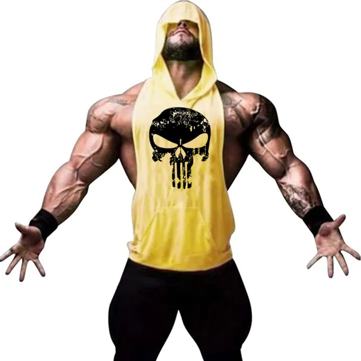 Fashionable%20and%20trendy%20men's%20summer%20personalized%20printed%20gym%20exercise%20and%20leisure%20comfortable%20and%20refreshing%20hooded%20vest%20-%20Image%203