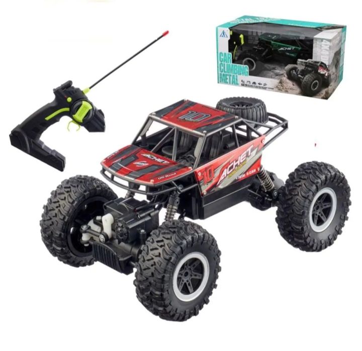 Rc Rechargeable Rock Crawler Off-road  Metal body  High Speed Climbing Monster Truck For Small And Big Kids