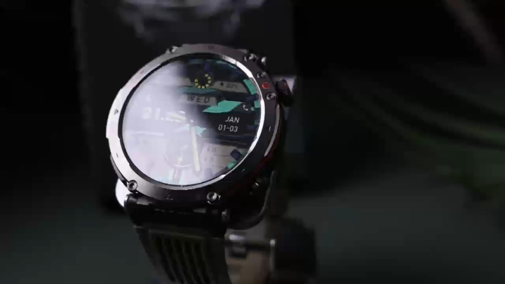 HT30 smartwatch outdoor sports waterproof Bluetooth call 1.7 large screen LED light