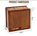 Money Savings Box for Adults 1,00,000 , Wooden Piggy Bank , Birthday Return Gifts for Kids. 