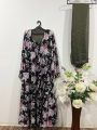Trendy Print Abaya with Stolar for Women – 50+ Designs Available. 