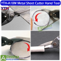 YTH-A10M Sheet Metal Snip Aviation Scissor Iron Plate Cut Shear StainlessSteel Integrated Ceiling Household tool industrial industry work Hand Tool by Electrica. 