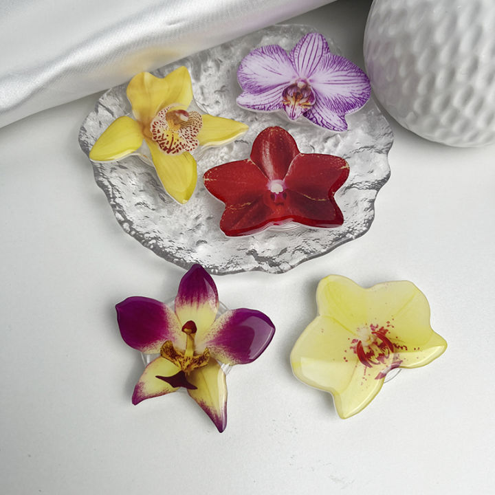 Phone%20Holder%20Folding%20Ring%20Phone%20Support%20Popular%20Style%20Internet%20Celebrity%20Orchid%20Acrylic%20Socket%20Grip%20Cymbidium%20Custom%20-%20Image%204