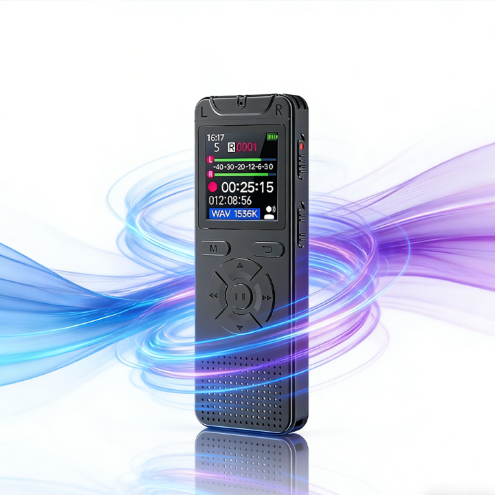 Digital Voice Activated Recorder with Playback MP3 Player Sound Audio Recorder Professional Mini USB Flash Drive Recording