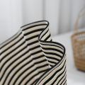 Summer Hat Sun Visor Korean Stripe Colorblock Headband Cross-Twist Design Women's Hair Accessory Open-Crown Chic Hairband Casual. 