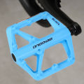 Double DU Bearing Ultralight Bike Pedals with Reflector Mountain Road Bike Flat Pedals Bicycle Platform Pedals for Night Riding. 