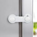 Self-Adhesive Fridge Lock Latchs System for Home Refrigerator Lock Fridge Freezer Door Locks Kids Baby Safety Child Cabinet Lock. 