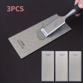 3Pcs Diamond Sharpening Stone Dry And Wet Grinding Whetstone Coarse/Fine Grit Lapping Plate With Non-Slip Mats 200/400/1000Grit. 