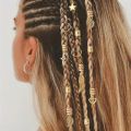 45pcs Alloy Braid Hair Ring Dreadlock Hair Ring - Hippie Style Hair Accessories Loc Hair Jewelry for Braids for Girls and Women. 