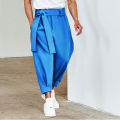 Spring Men Belt Baggy Pants Casual Streetwear Premium Quality Solid Color Oversized Joggers Fashion Harem Pants 2026 New S-3XL. 