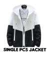 New Summer Men's Single Pcs  Black And White Patchwork Jacket. 