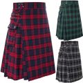 Kilt for Men Traditional Highland Tartan Utility Kilt Scottish Mens Kilt.